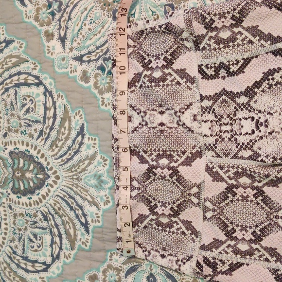 Snake Skin High Waisted Battle Pants Capris from Blackmilk - Picture 2 of 6